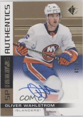 Oliver Wahlstrom [Autograph Gold] #121