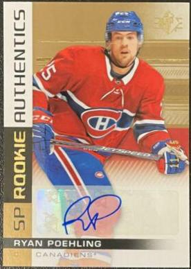 Ryan Poehling [Autograph Gold] #125