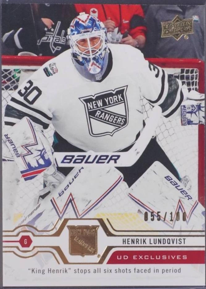 Henrik Lundqvist [UD Exclusives] #539