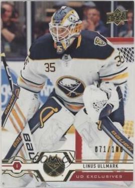 Linus Ullmark [UD Exclusives] #503