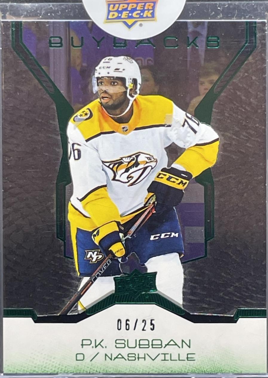 P.K. Subban [Emerald] #11