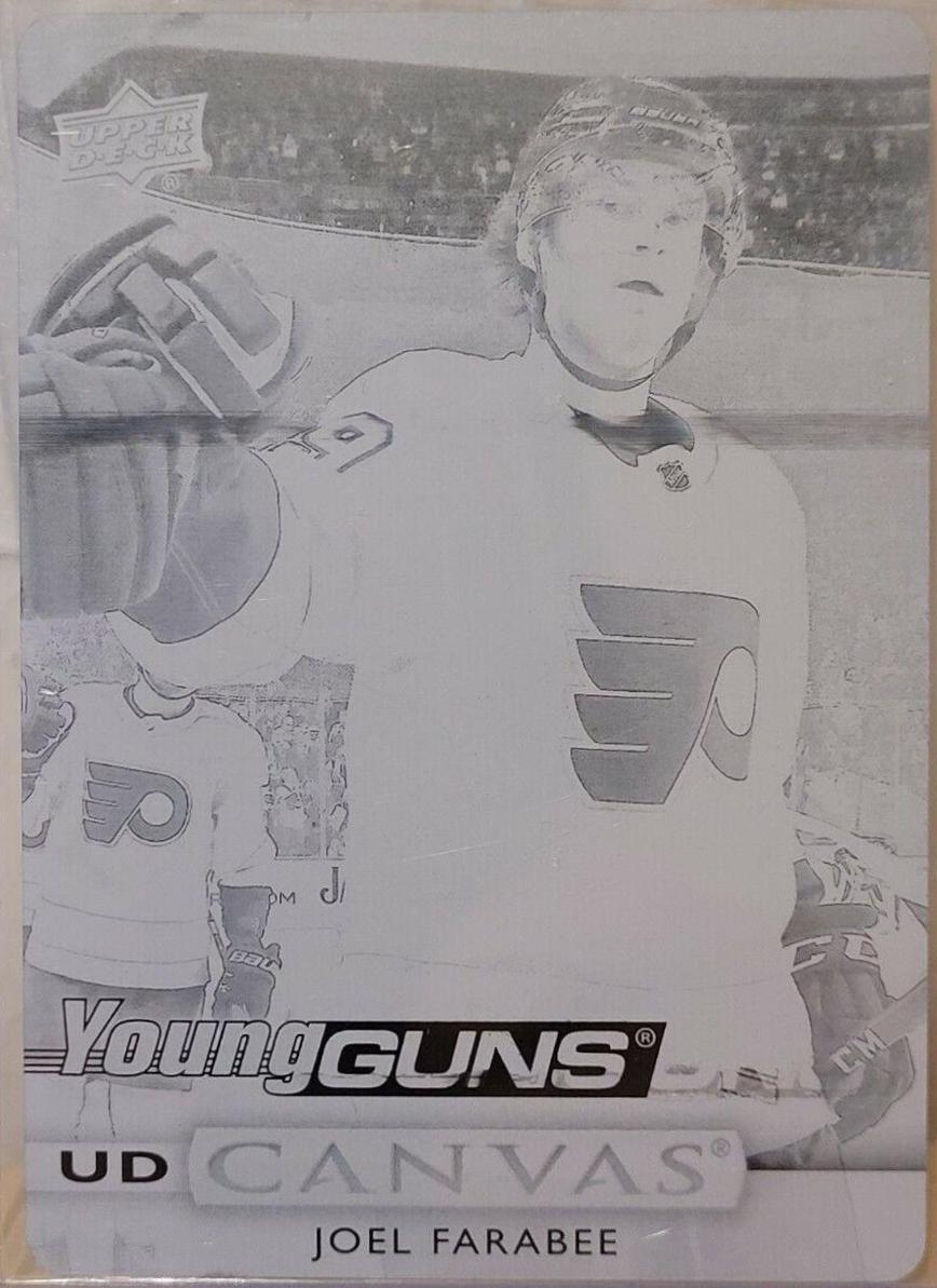 Joel Farabee [Black  Printing Plate] #C230