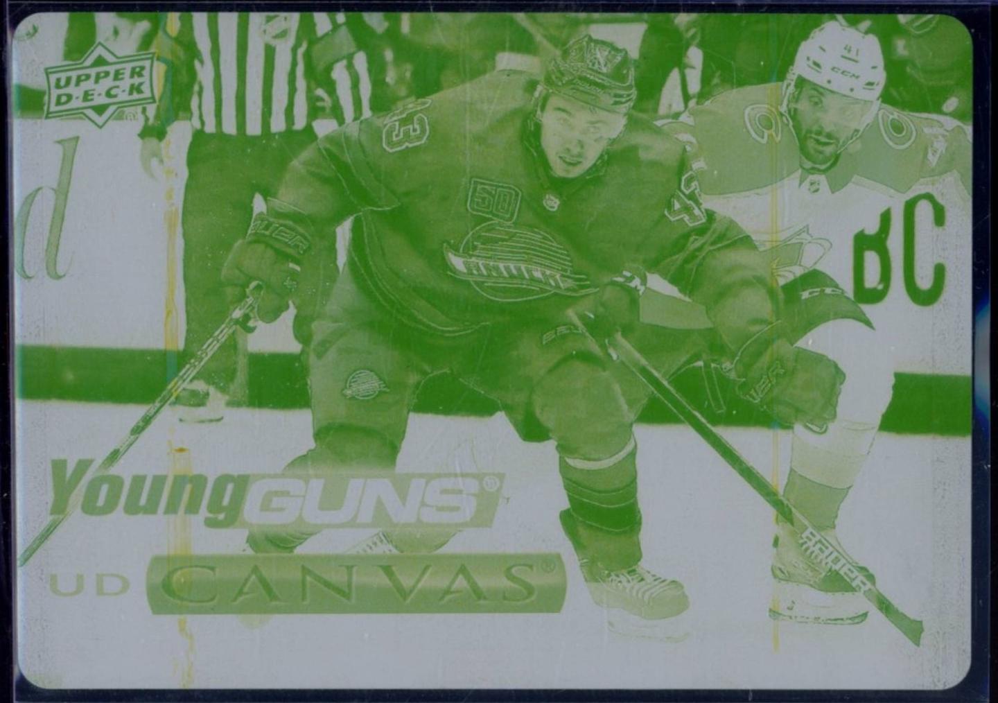 Quinn Hughes [Printing Plate] #C211