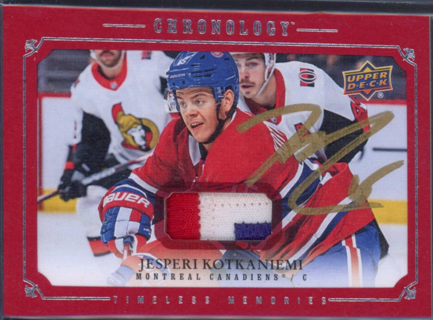 Jesperi Kotkaniemi A [Red Memorabilia] #CA-JK