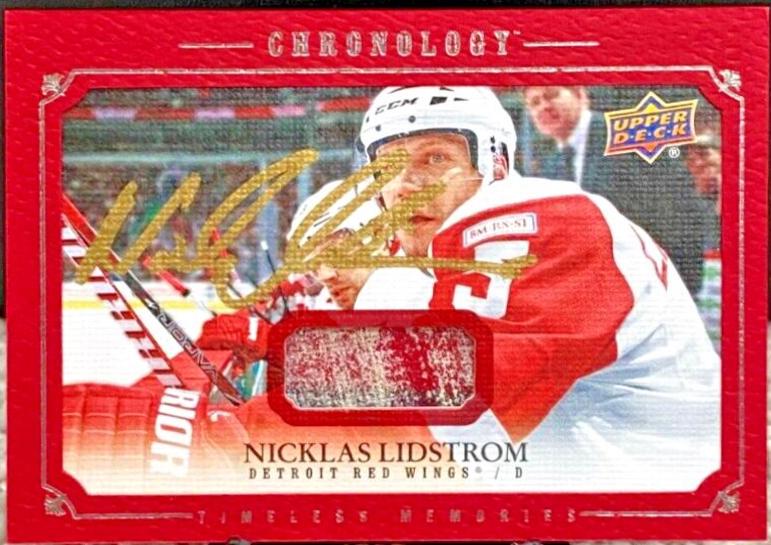Nicklas Lidstrom A #CA-NL