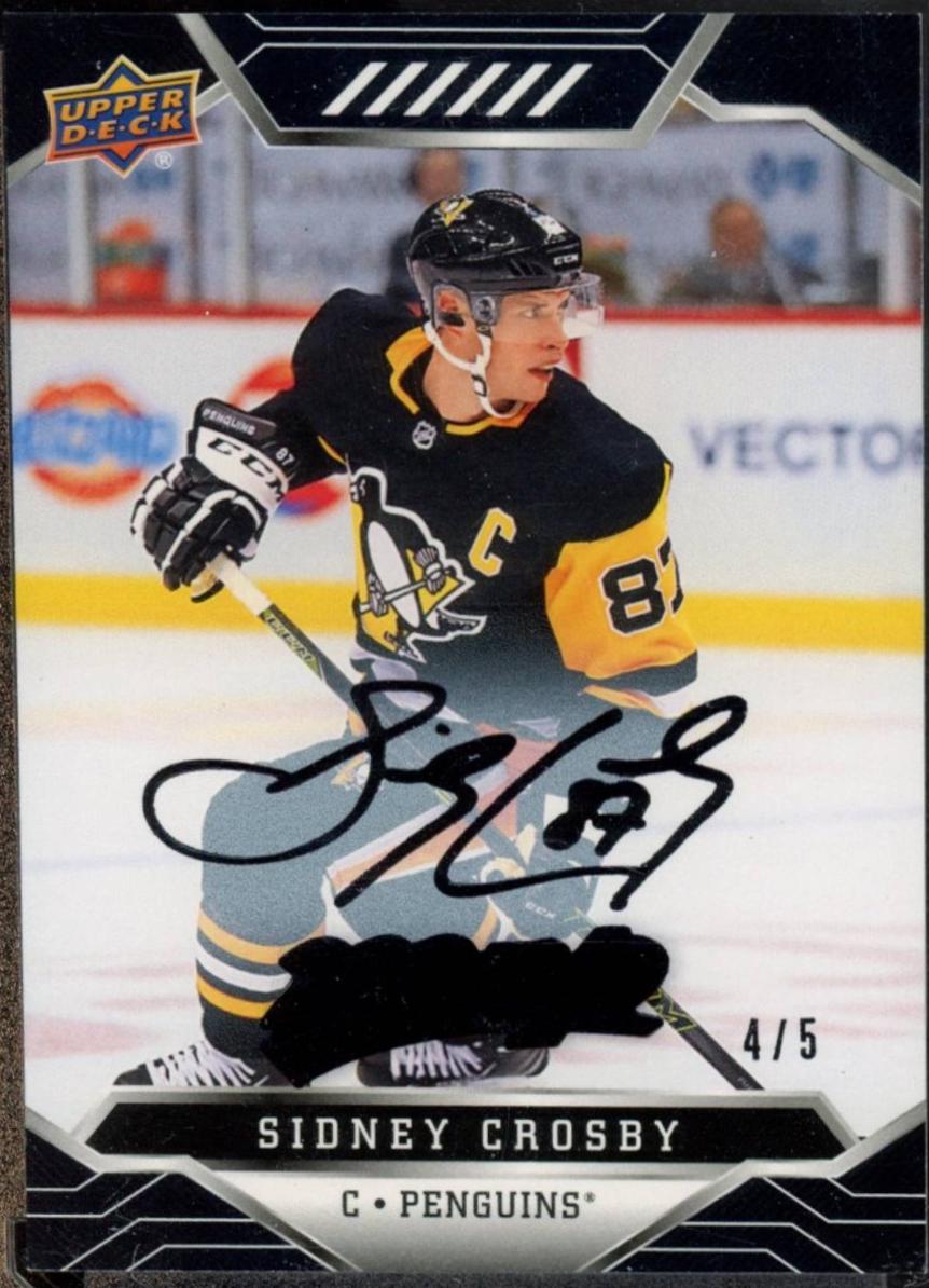 Sidney Crosby [Super Script Black] #212