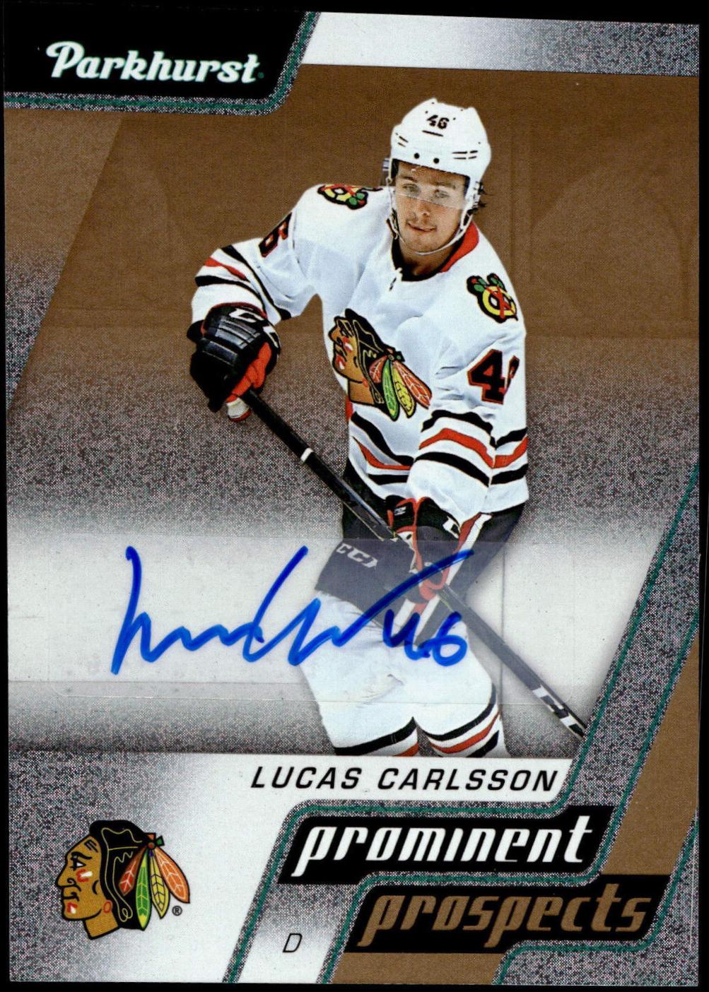 Lucas Carlsson [Autograph Gold] #PP14