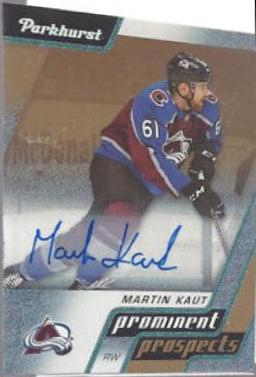 Martin Kaut [Autograph Gold] #PP7