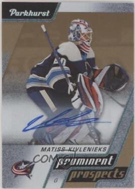 Matiss Kivlenieks [Autograph Gold] #PP10
