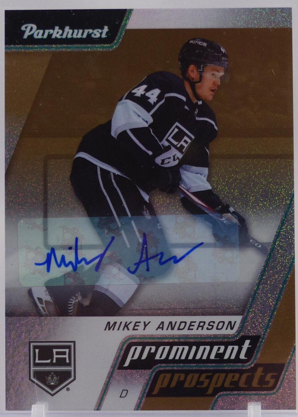 Mikey Anderson [Autograph Gold] #PP11