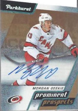 Morgan Geekie [Autograph Gold] #PP8