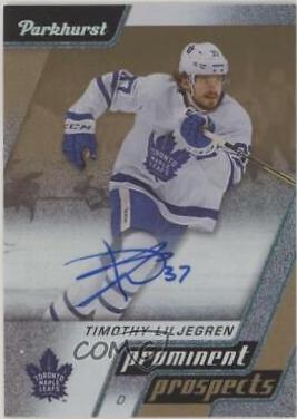 Timothy Liljegren [Autograph Gold] #PP3