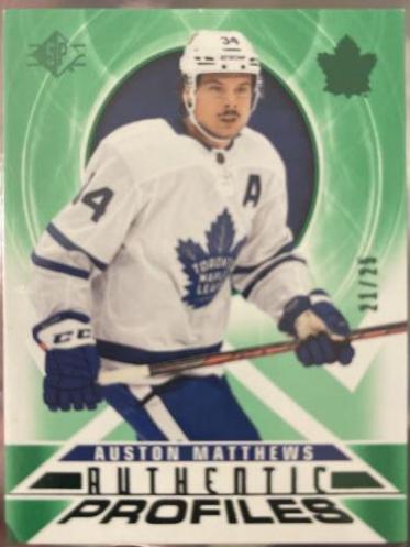 Auston Matthews [Green] #AP-20