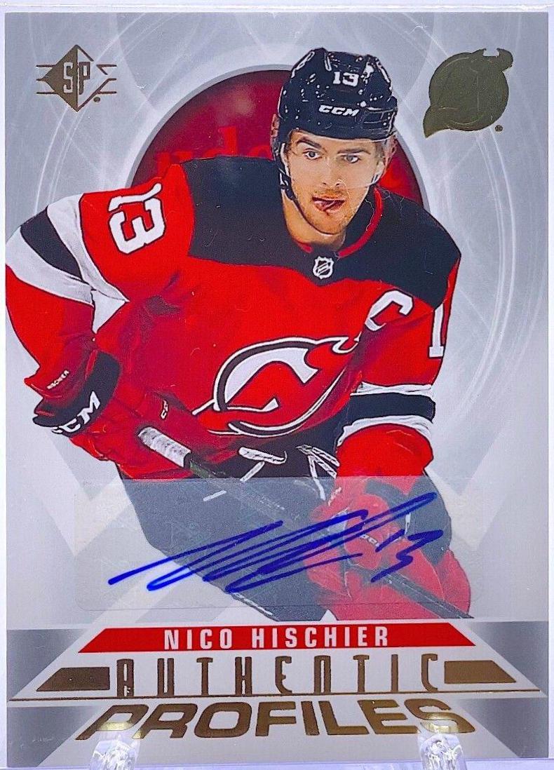 Nico Hischier [Signature] #AP-5