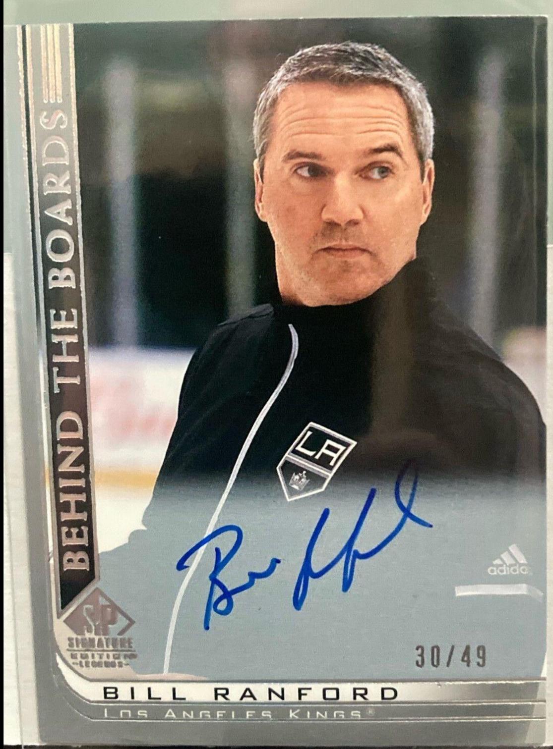 Bill Ranford [Silver Spectrum Autograph] #BB-2