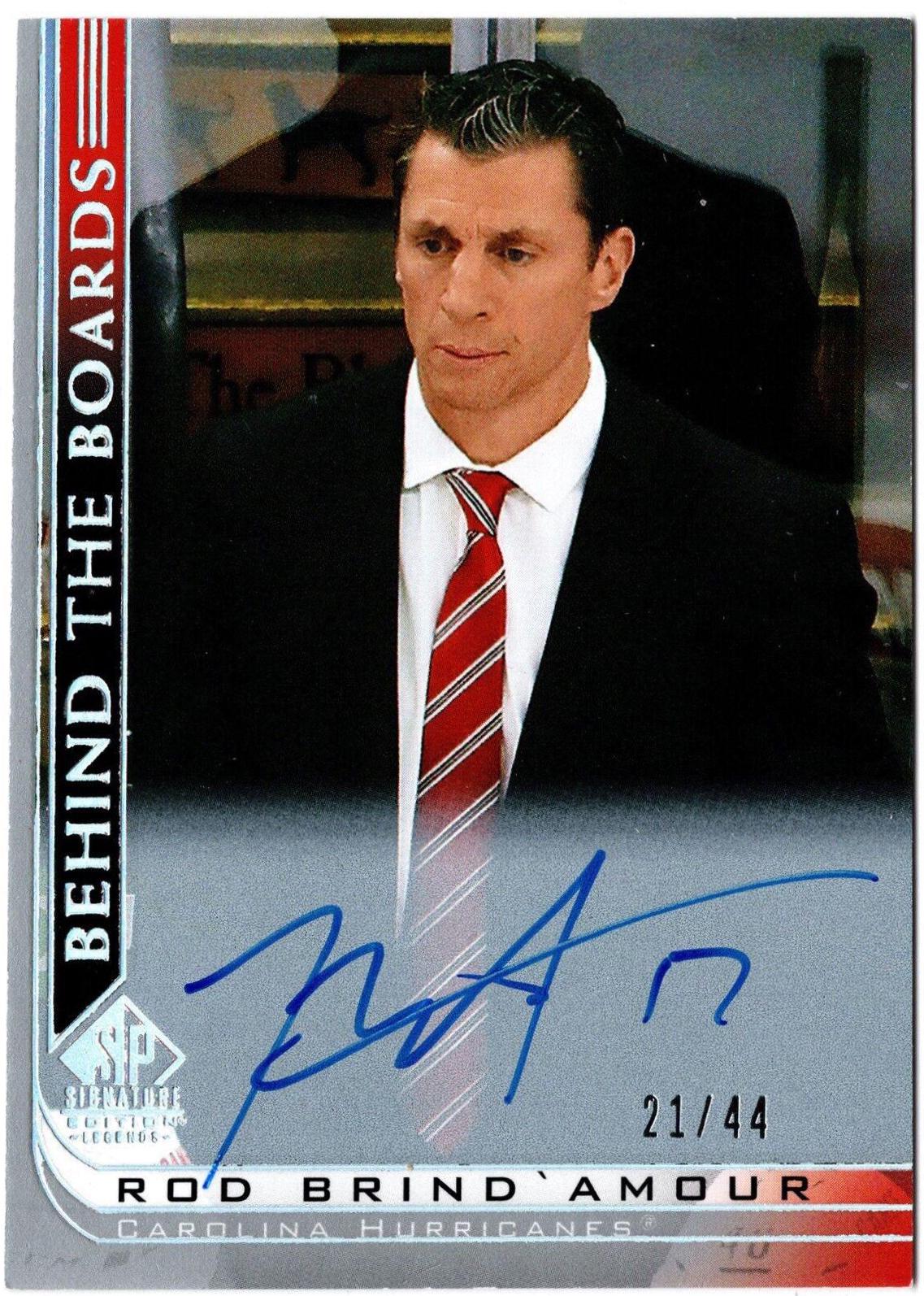 Rod Brind'Amour [Silver Spectrum Autograph] #BB-9