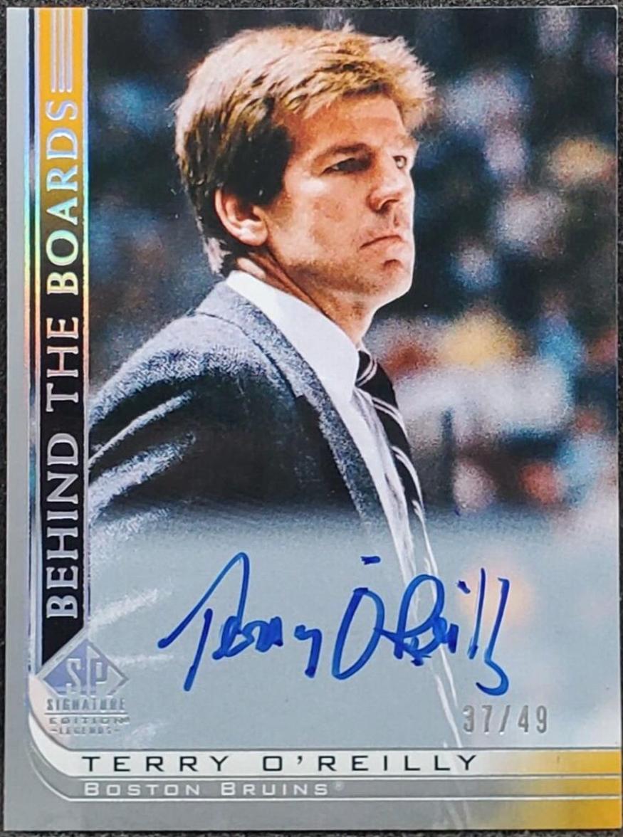 Terry O'Reilly [Silver Spectrum Autograph] #BB-5