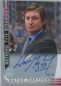 Wayne Gretzky [Silver Spectrum Autograph] #BB-1