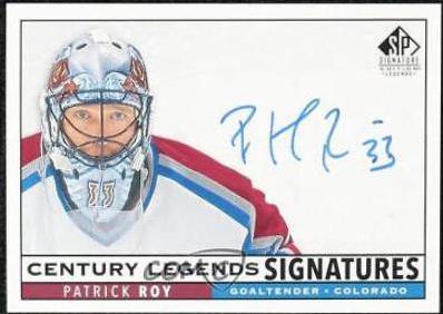 Patrick Roy #CL-PR