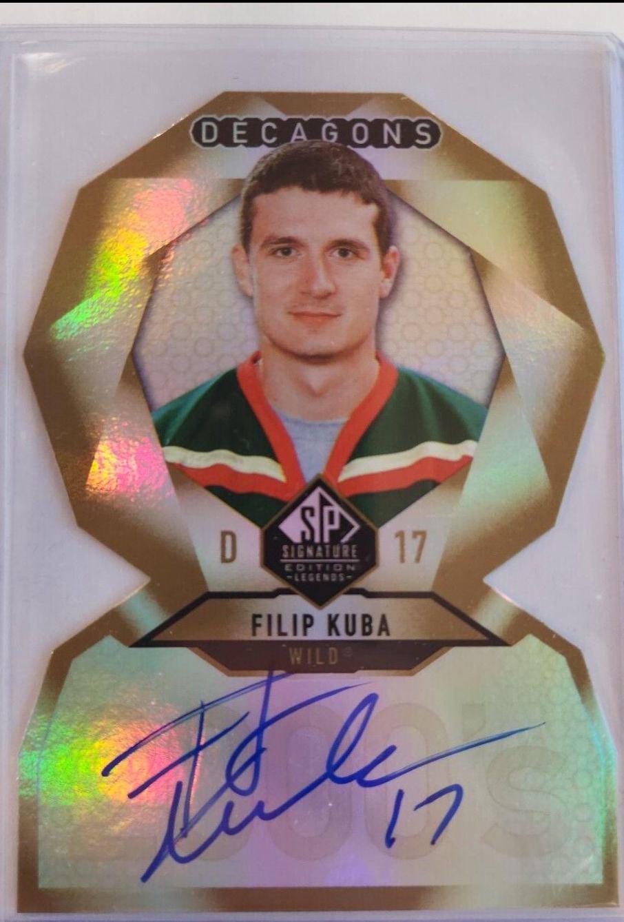 Filip Kuba [Gold Autograph] #DC-89