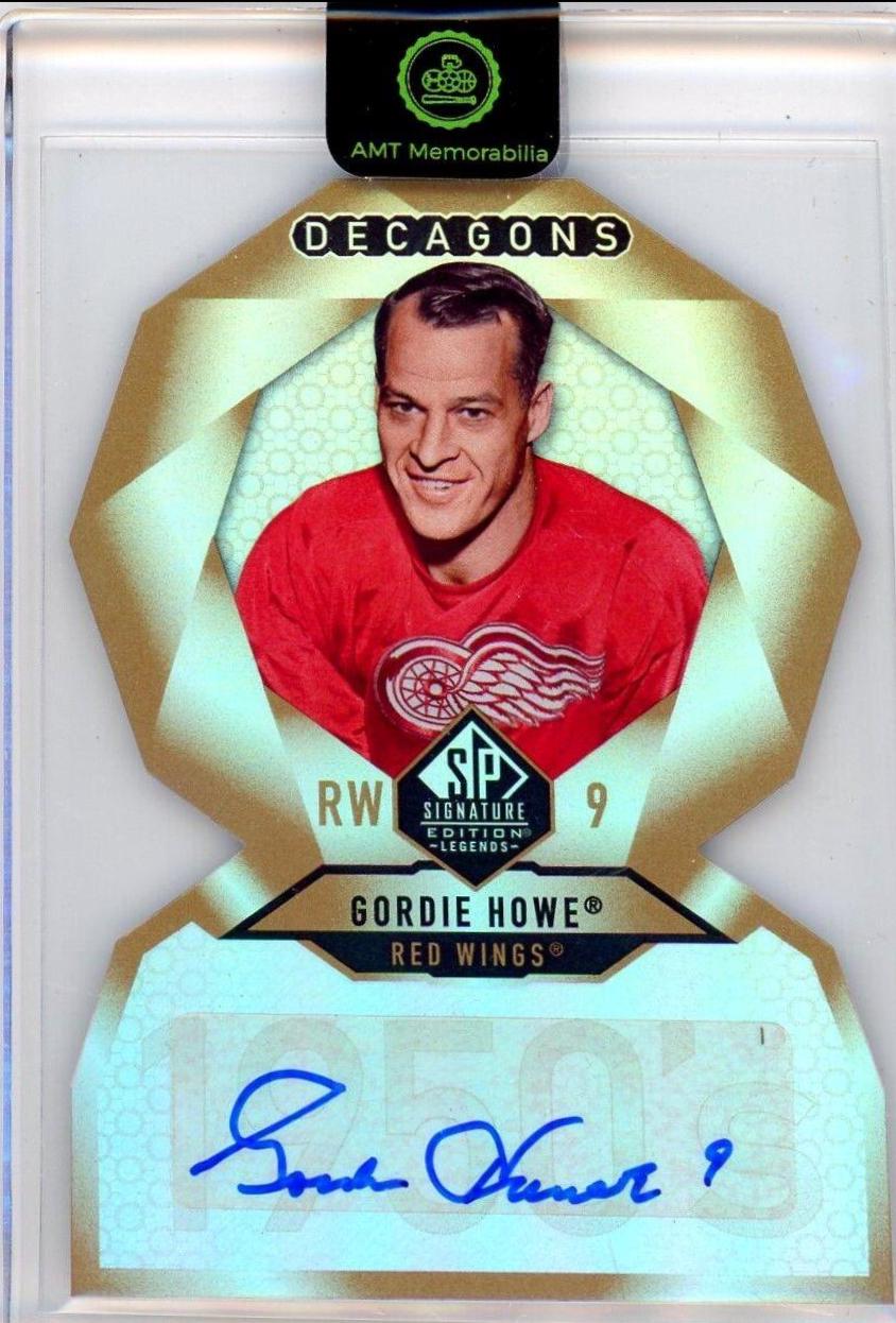 Gordie Howe [Gold Autograph] #DC-5