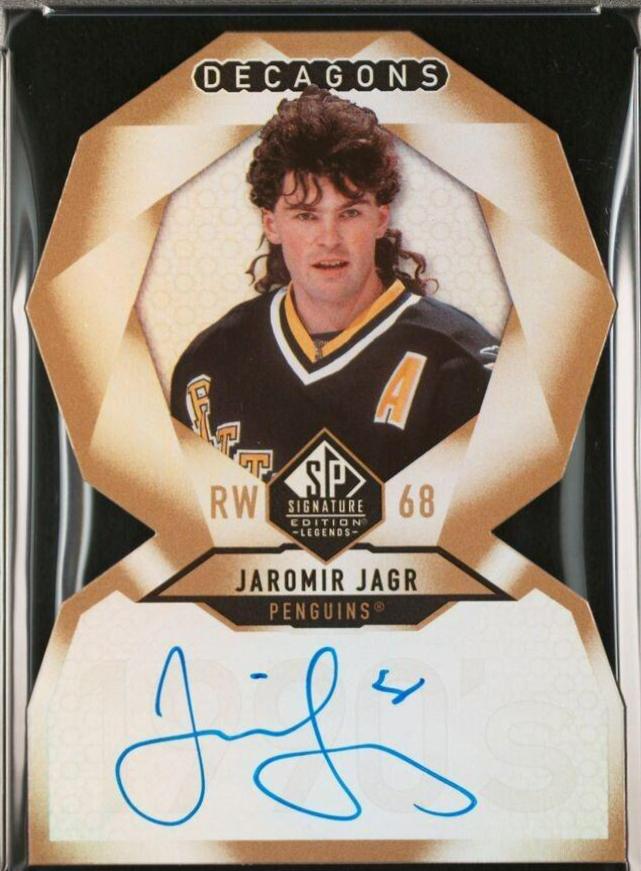 Jaromir Jagr [Gold Autograph] #DC-77