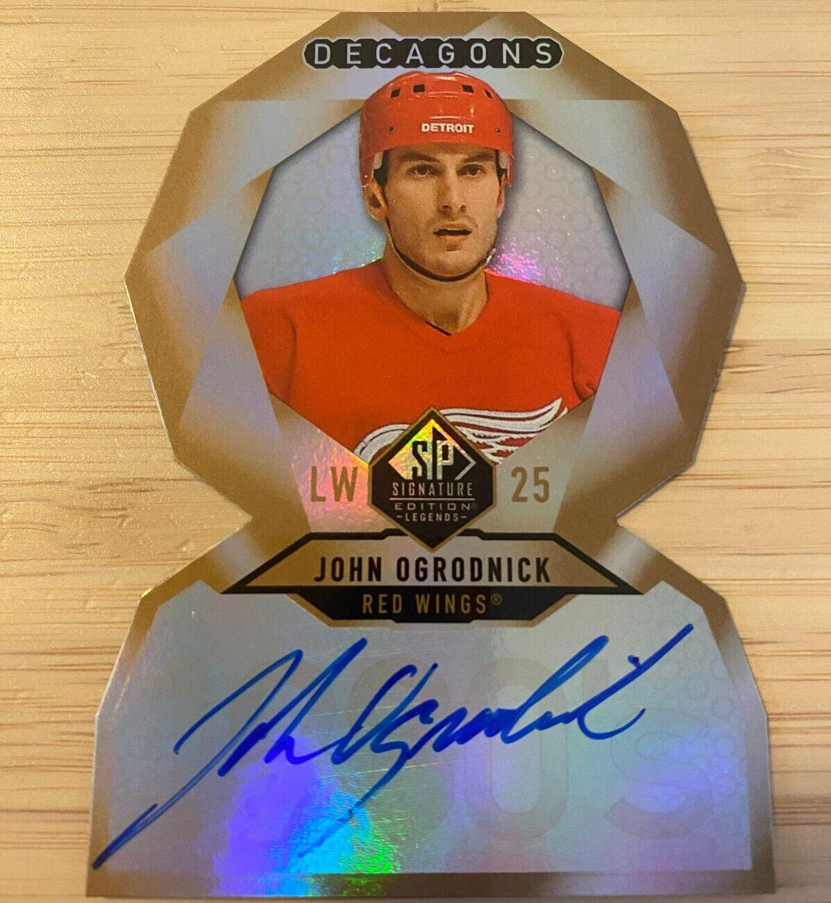 John Ogrodnick [Gold Autograph] #DC-36