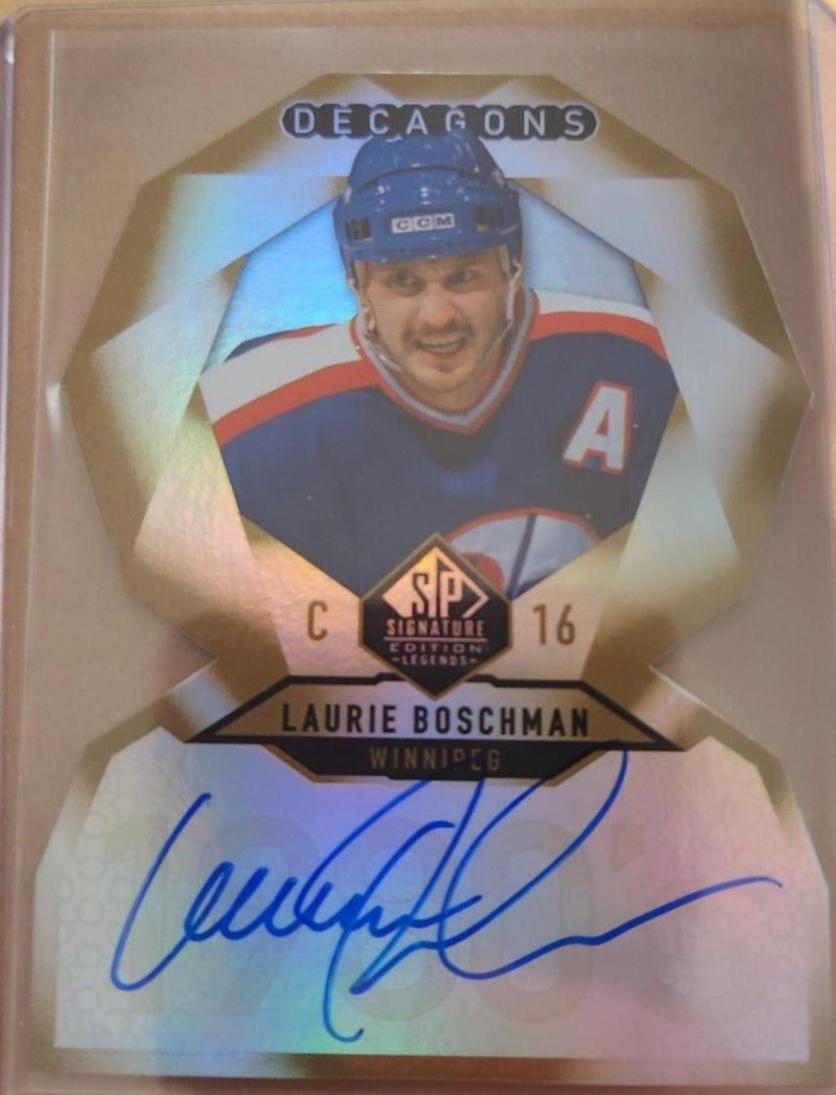 Laurie Boschman [Gold Autograph] #DC-38