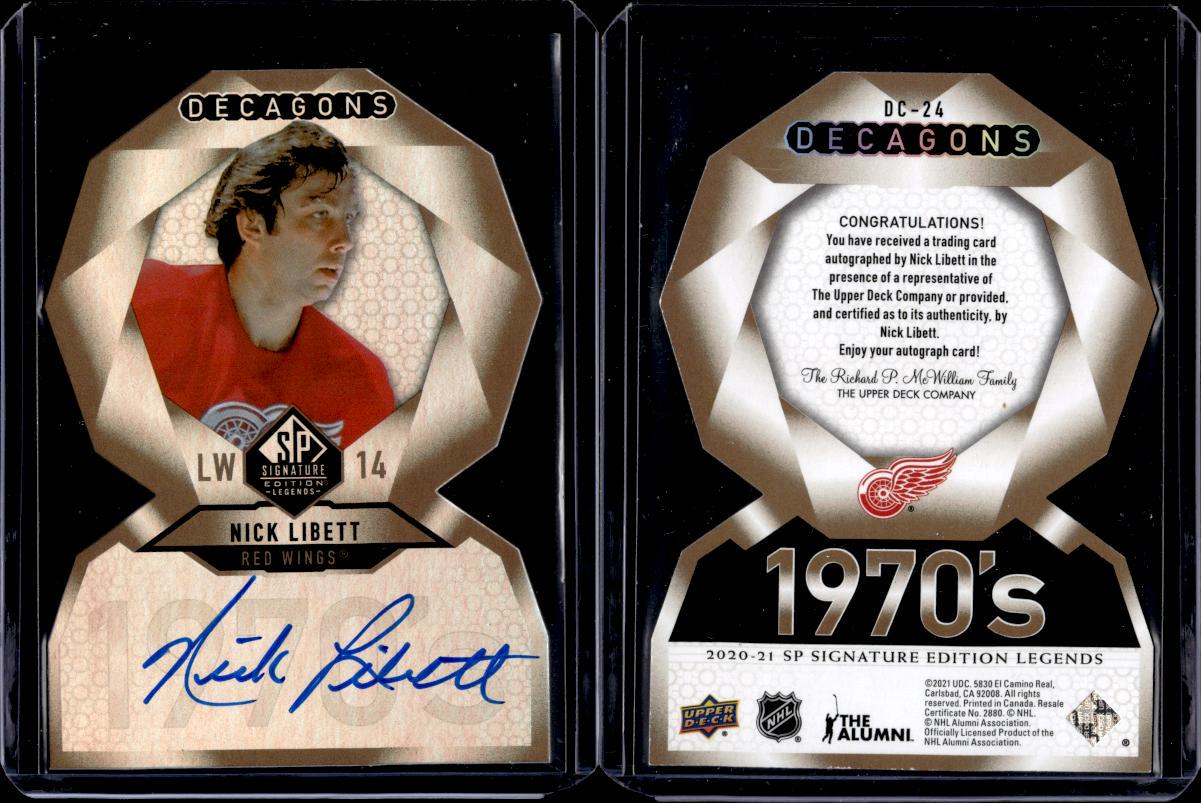 Nick Libett [Gold Autograph] #DC-24