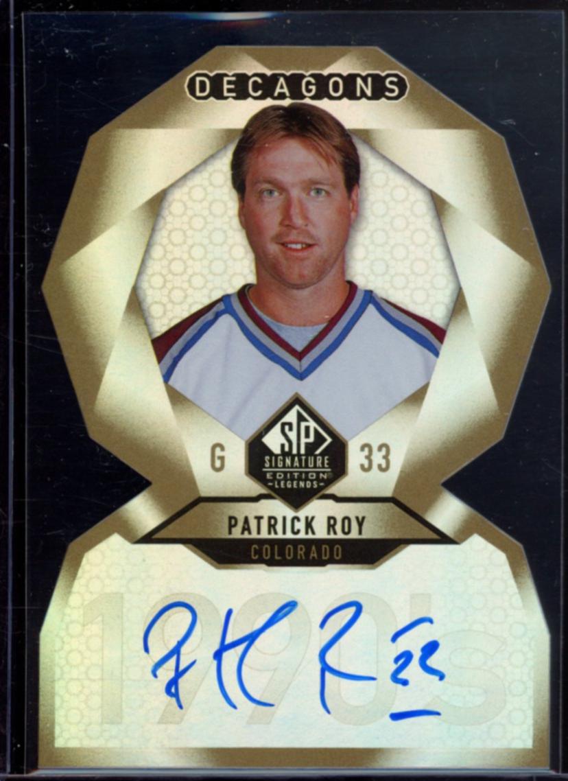 Patrick Roy [Gold Autograph] #DC-76