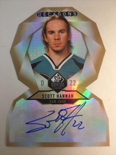 Scott Hannan [Gold Autograph] #DC-95