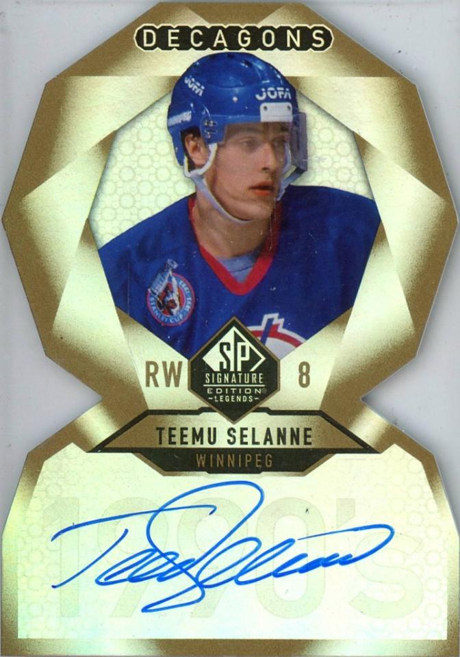 Teemu Selanne [Gold Autograph] #DC-58
