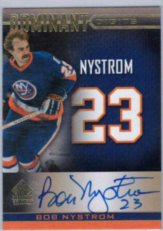 Bob Nystrom [Gold Autograph] #DD-35