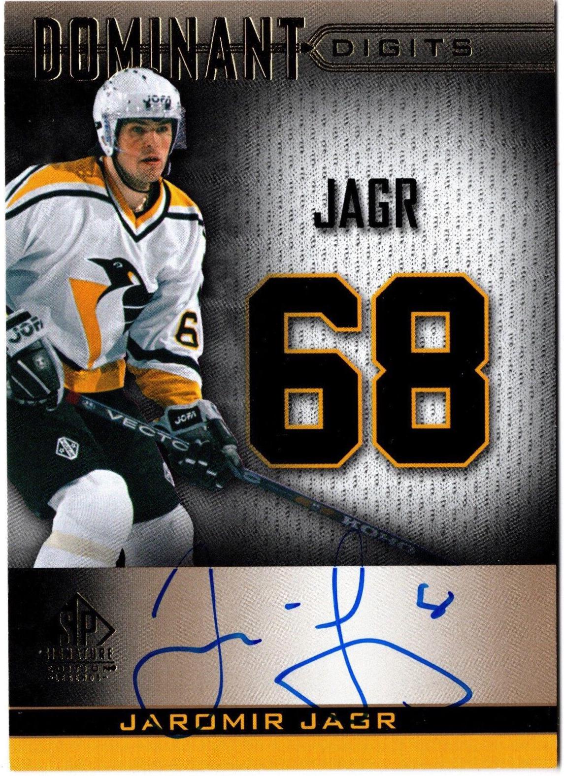 Jaromir Jagr [Gold Autograph] #DD-50