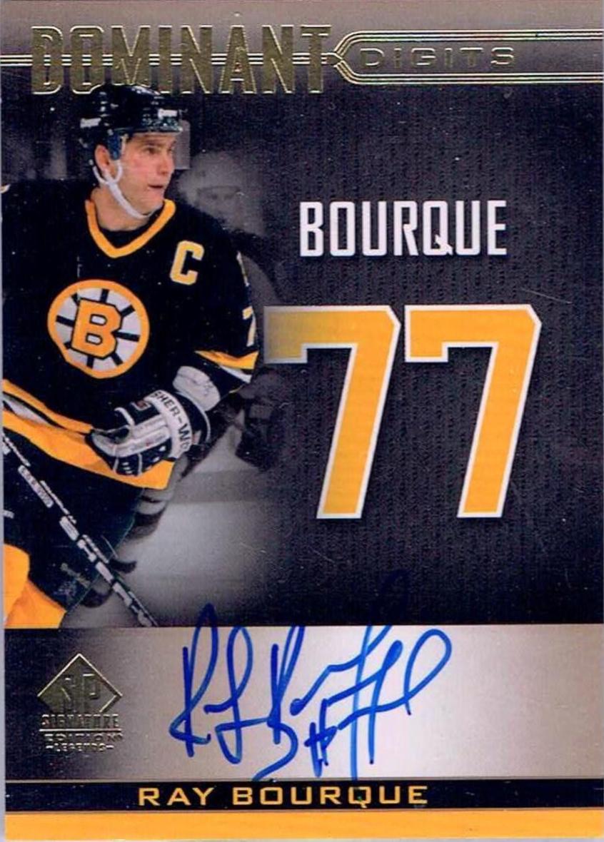 Ray Bourque [Gold Autograph] #DD-36