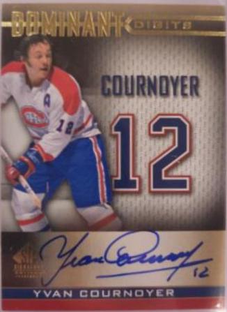 Yvan Cournoyer [Gold Autograph] #DD-18