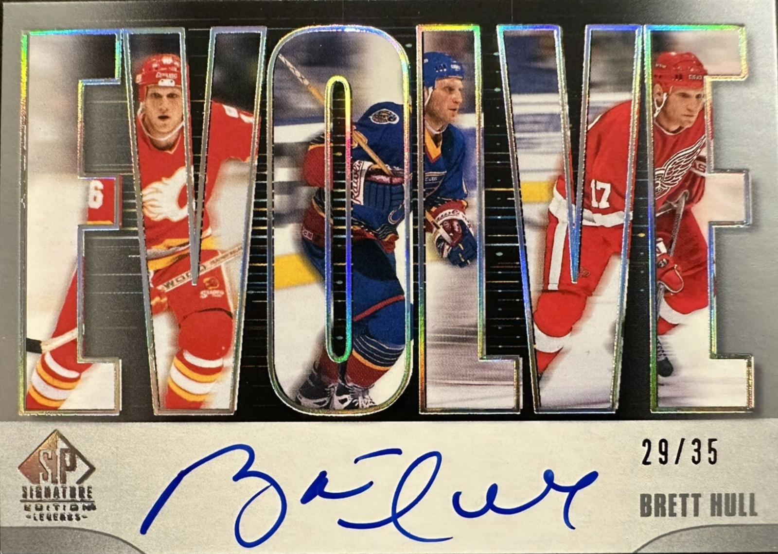 Brett Hull [Silver Spectrum Autograph ] #E-2