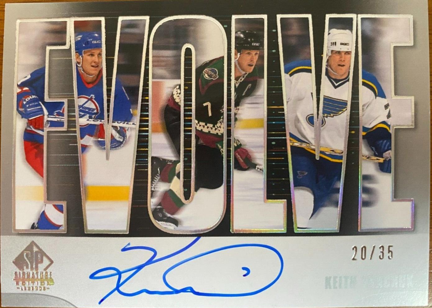 Keith Tkachuk [Silver Spectrum Autograph ] #E-3