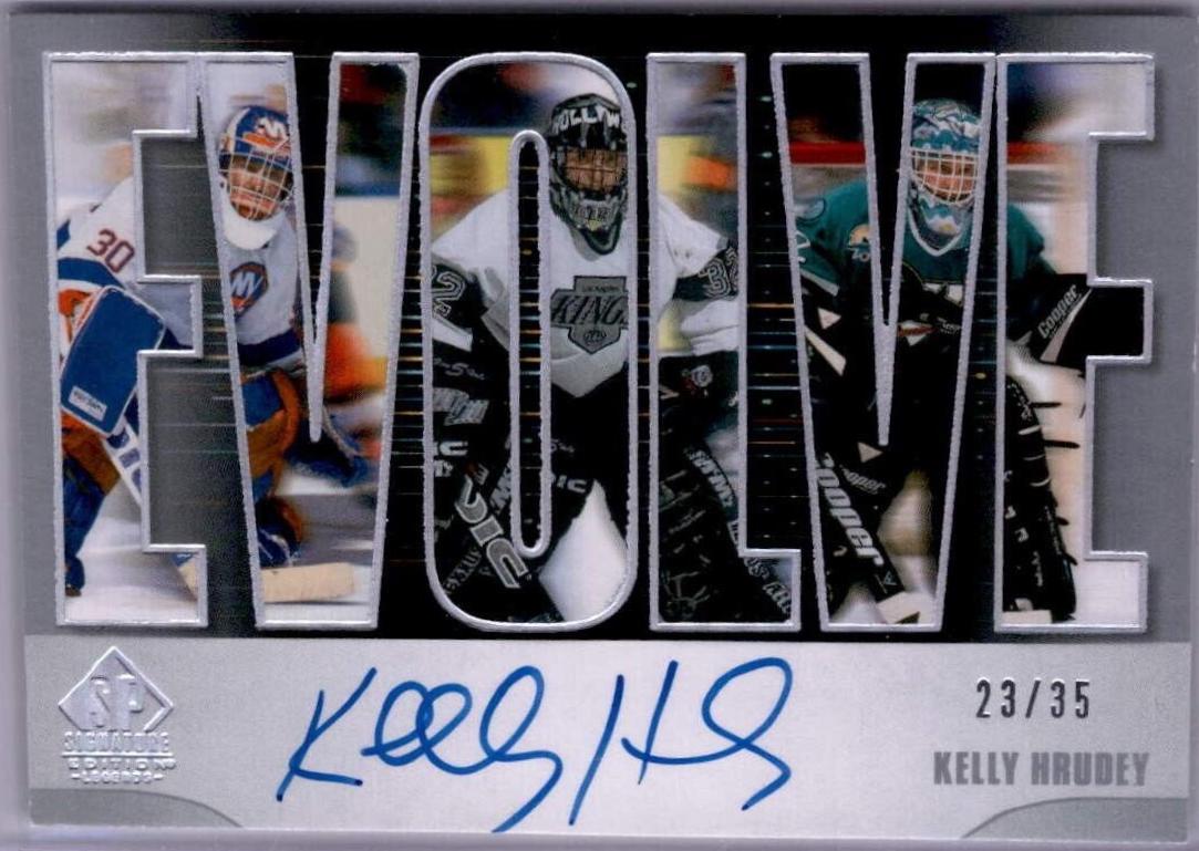 Kelly Hrudey [Silver Spectrum Autograph ] #E-27
