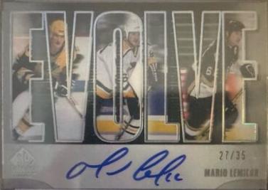 Mario Lemieux [Silver Spectrum Autograph ] #E-17