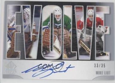 Mike Liut [Silver Spectrum Autograph ] #E-25