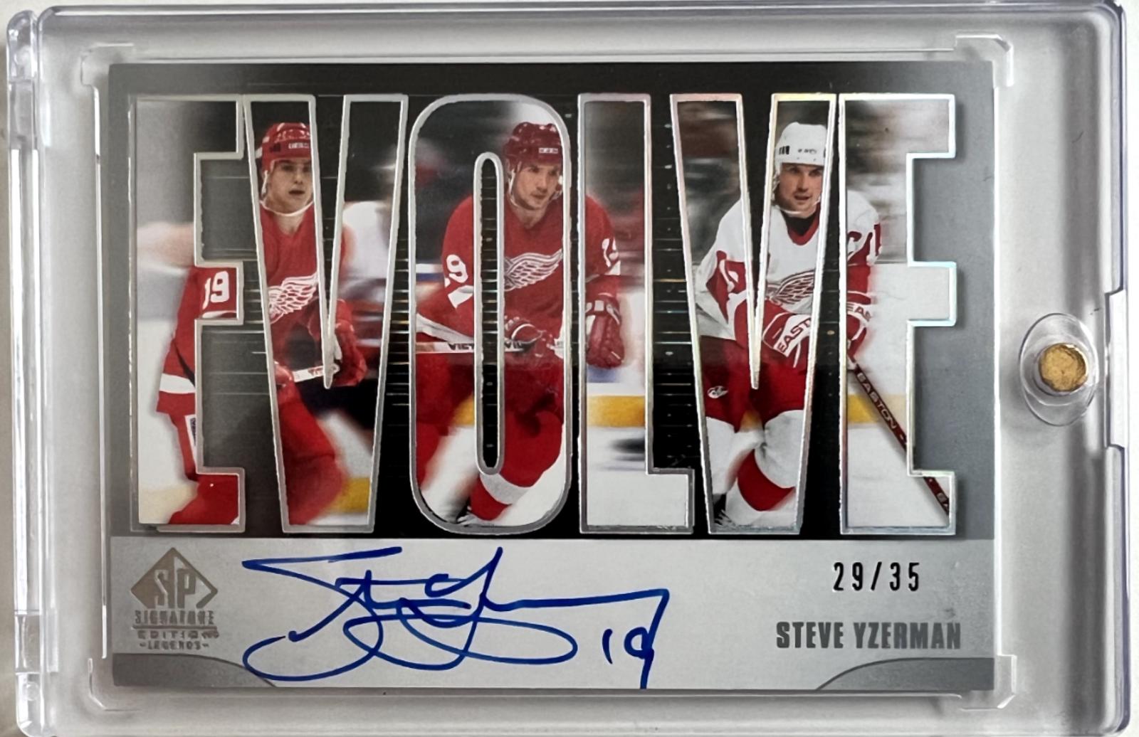 Steve Yzerman [Silver Spectrum Autograph ] #E-6