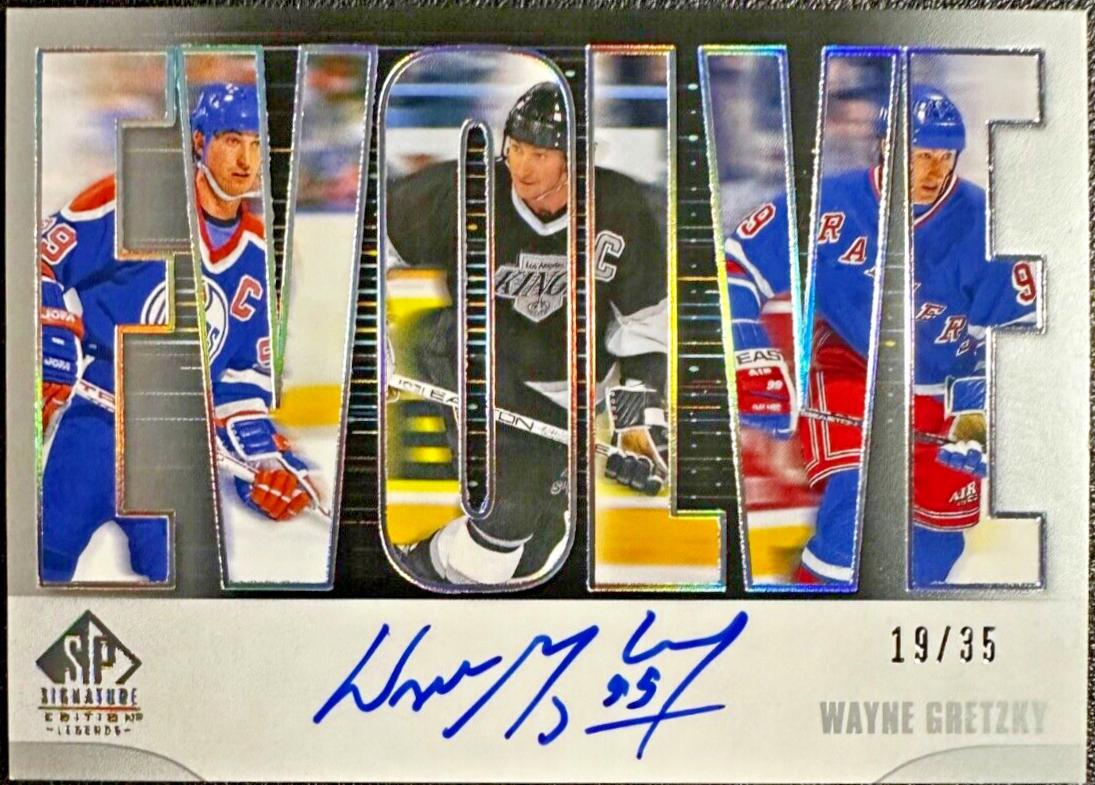 Wayne Gretzky [Silver Spectrum Autograph ] #E-1