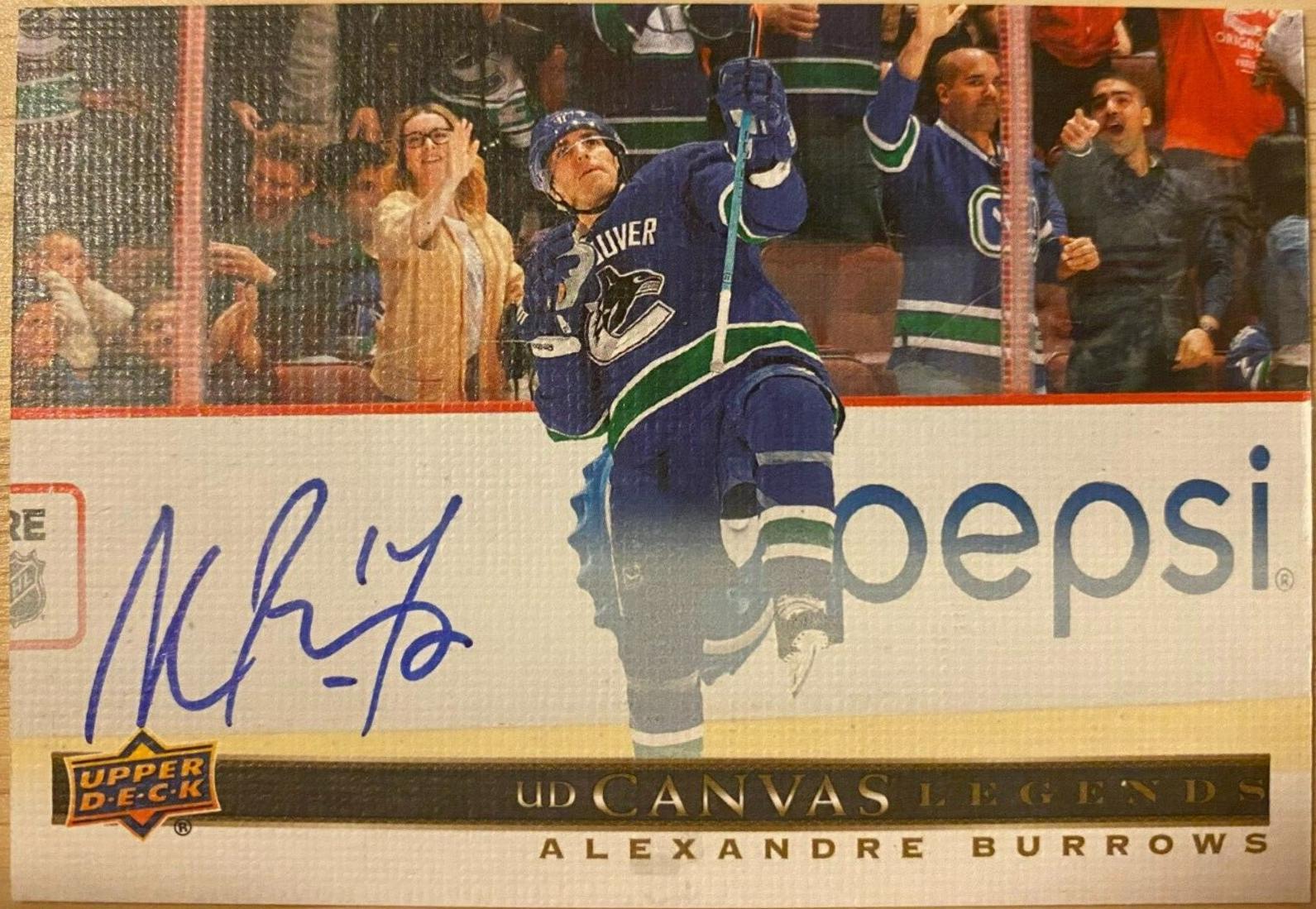 Alexandre Burrows [Autograph] #C-9