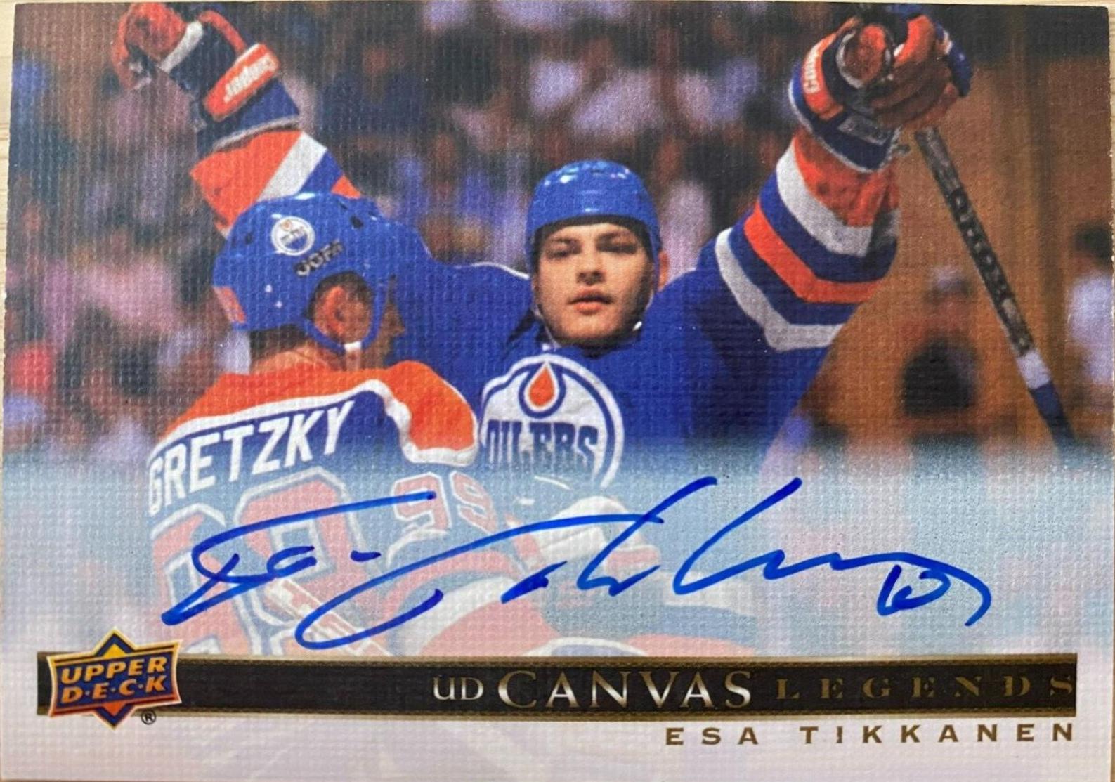 Esa Tikkanen [Autograph] #C-80