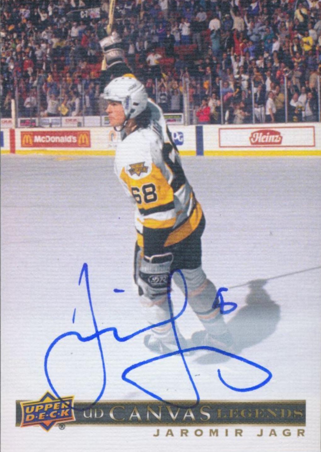 Jaromir Jagr [Autograph] #C-49