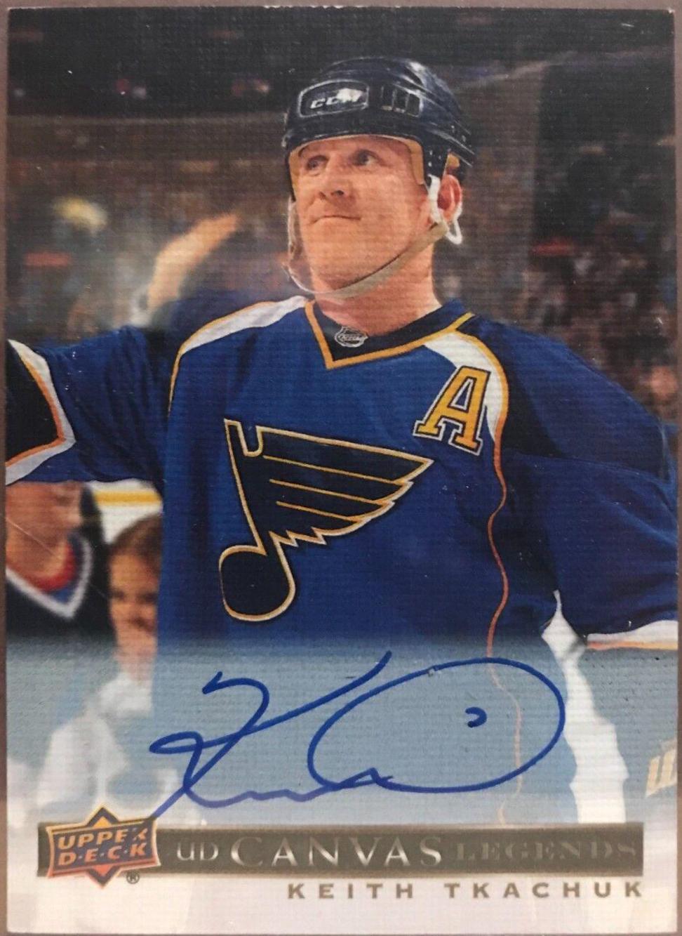 Keith Tkachuk [Autograph] #C-40