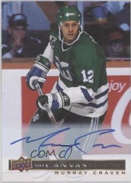 Murray Craven [Autograph] #C-76