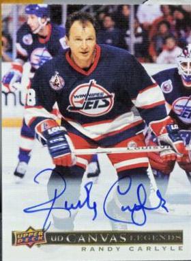 Randy Carlyle [Autograph] #C-8