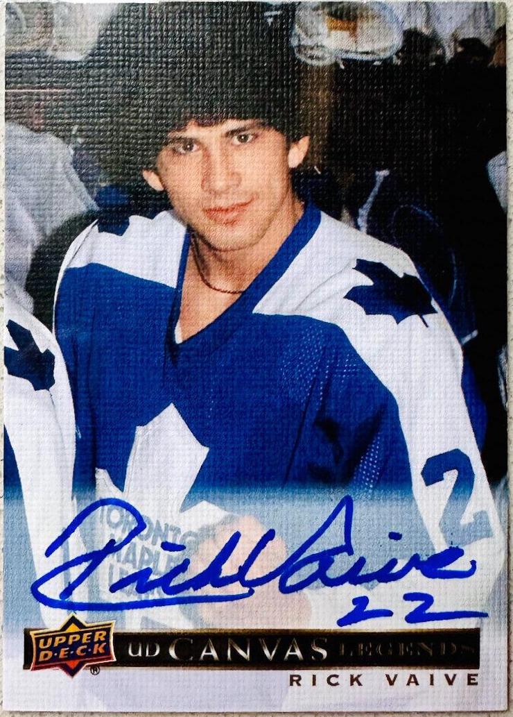 Rick Vaive [Autograph] #C-88